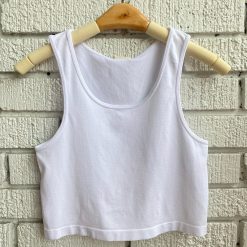 Coast To Coast Bamboo Crop Tank Top
