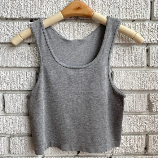 Coast To Coast Bamboo Crop Tank Top