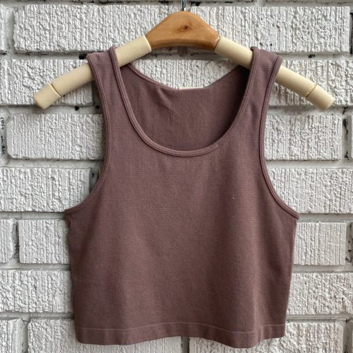 Coast To Coast Bamboo Crop Tank Top