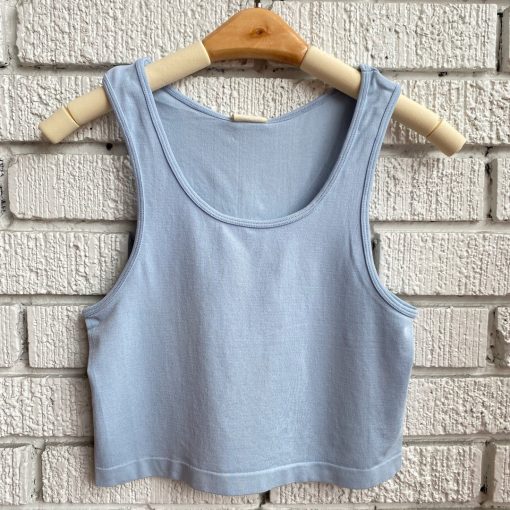 Coast To Coast Bamboo Crop Tank Top