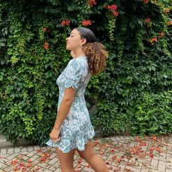Risque SANTORINI V Neck Dress