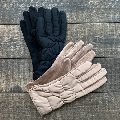 Risque ATHENA Gathered Stretch Gloves Accessories