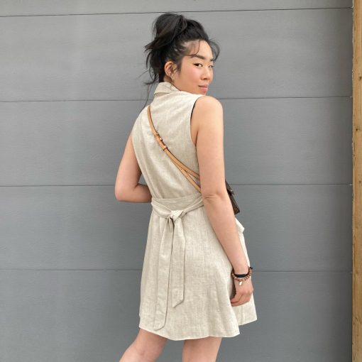 Risqué Clothing KIAH Long Linen Vest