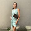 Risque Clothing THAT'S A WRAP Mini Wrap Dress