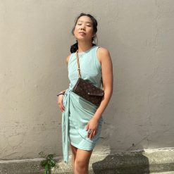 Risque Clothing THAT'S A WRAP Mini Wrap Dress