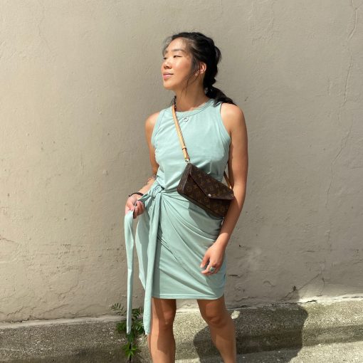 Risque Clothing THAT'S A WRAP Mini Wrap Dress