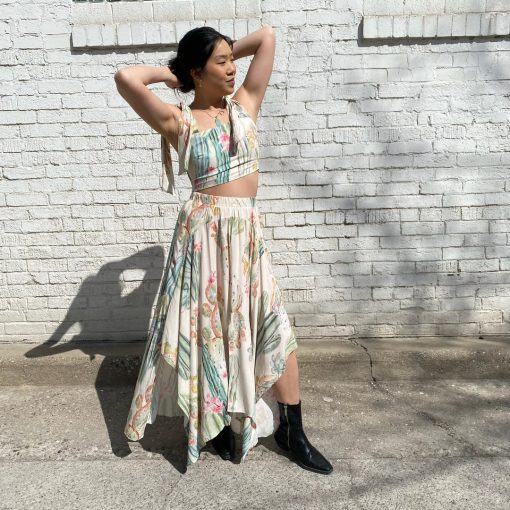 Risque CACTUS Maxi Skirt