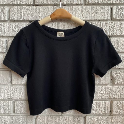 Coast To Coast Bamboo Short Sleeve Crop Top
