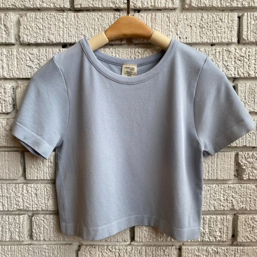 Coast To Coast Bamboo Short Sleeve Crop Top