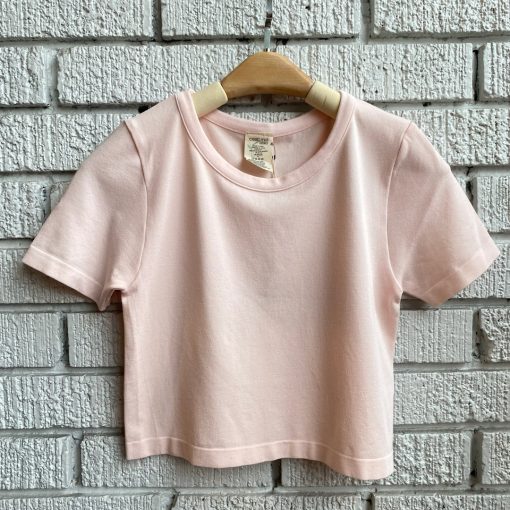 Coast To Coast Bamboo Short Sleeve Crop Top