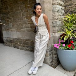 Risqué Clothing LENNA Linen Vest
