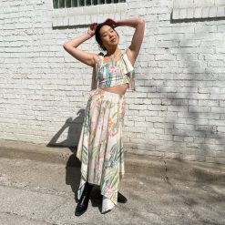 Risque CACTUS Maxi Skirt