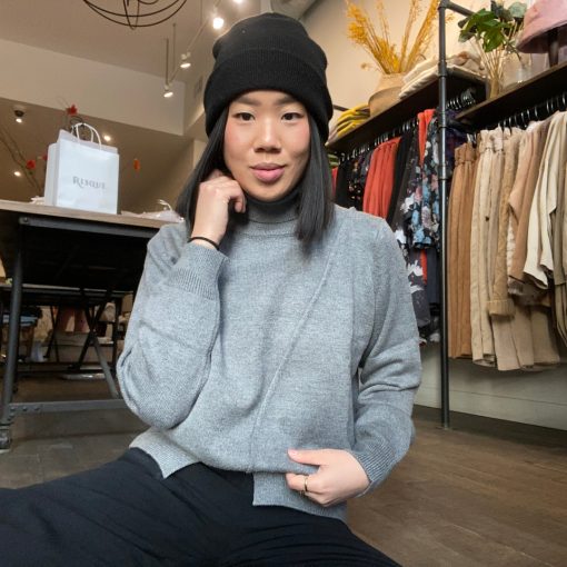 Luna Clothing BRODIE Knit Turtle Neck Sweater