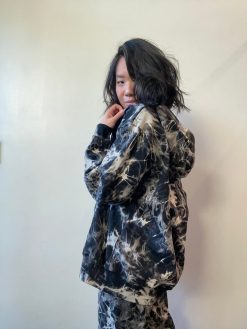 Luna WAS HIS Oversized Zip Hoodie Clothing