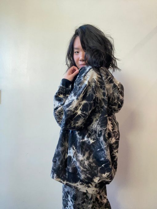 Luna WAS HIS Oversized Zip Hoodie Clothing