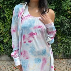 Luna MONET Slip Dress Clothing