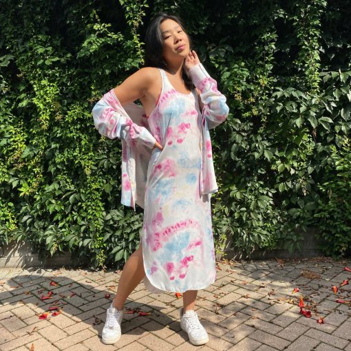 Luna MONET Slip Dress Clothing