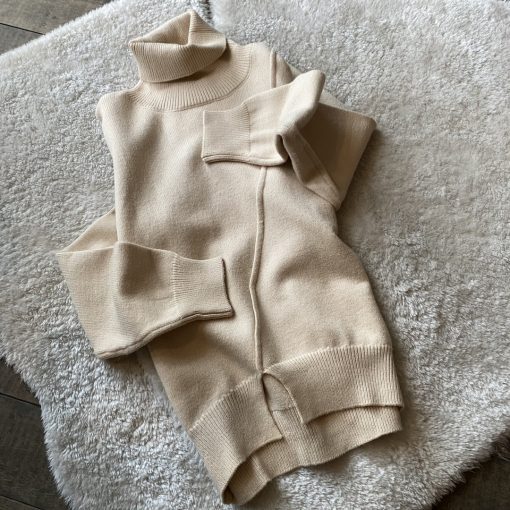 Luna Clothing BRODIE Knit Turtle Neck Sweater