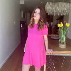 Luna Clothing TT A-Line T-Shirt Dress