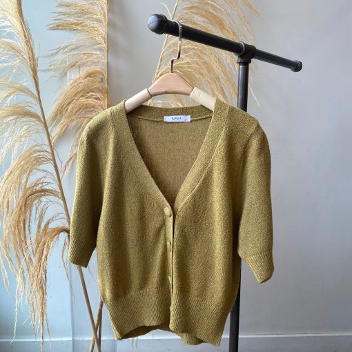 Risque Clothing SEELEY Short Sleeve Cardigan