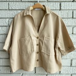 Risque Spring 2022 Collection JULES Boxy Shirt