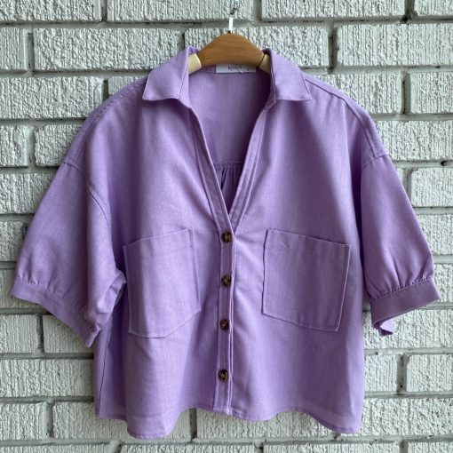Risque Spring 2022 Collection JULES Boxy Shirt