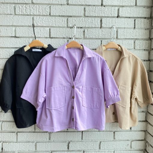 Risque Spring 2022 Collection JULES Boxy Shirt