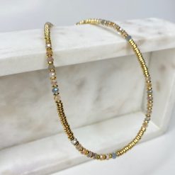 Risque Accessories BEAD Gold Choker
