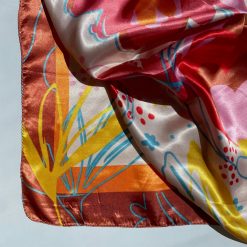 Risque FLORENTINA Poppy Floral Scarf