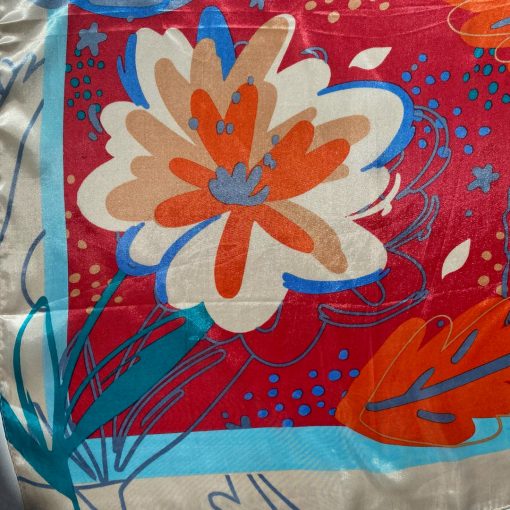 Risque FLORENTINA Poppy Floral Scarf