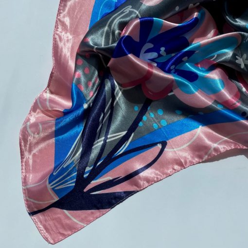 Risque FLORENTINA Poppy Floral Scarf