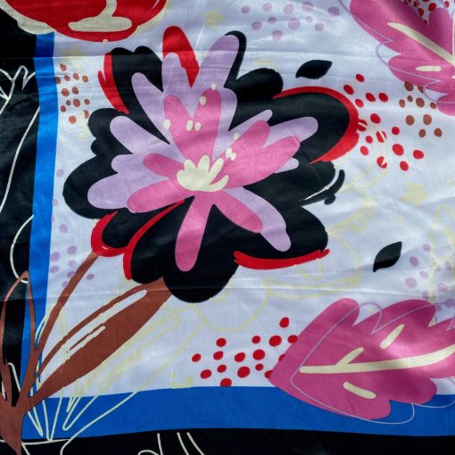 Risque FLORENTINA Poppy Floral Scarf