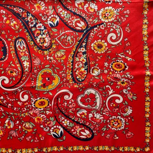 Risque Spring 2022 Collection MORADO Paisley Scarf