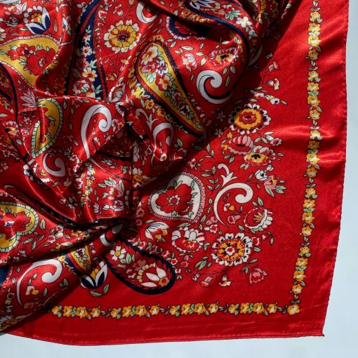 Risque Spring 2022 Collection MORADO Paisley Scarf