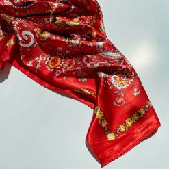Risque Spring 2022 Collection MORADO Paisley Scarf