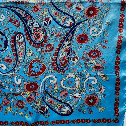 Risque Spring 2022 Collection MORADO Paisley Scarf
