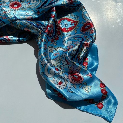 Risque Spring 2022 Collection MORADO Paisley Scarf