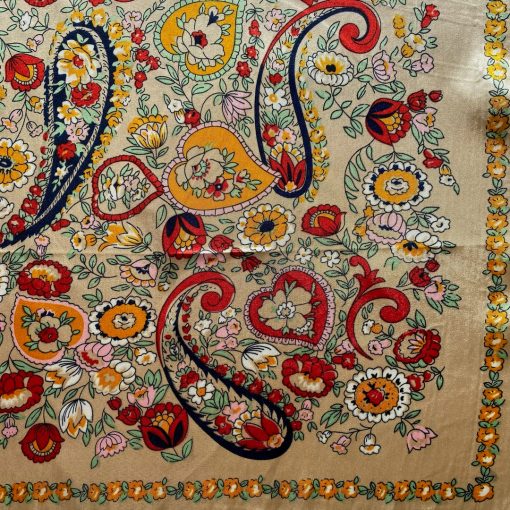 Risque Spring 2022 Collection MORADO Paisley Scarf