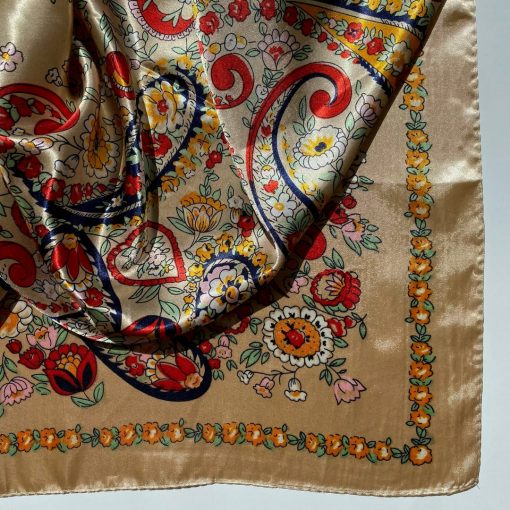 Risque Spring 2022 Collection MORADO Paisley Scarf