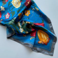 Risque Spring 2022 Collection LAGUNA Daisy Tulip Print Scarf