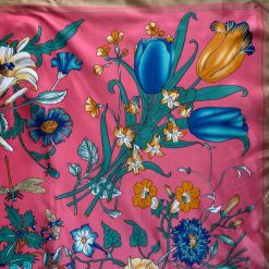 Risque Spring 2022 Collection LAGUNA Daisy Tulip Print Scarf