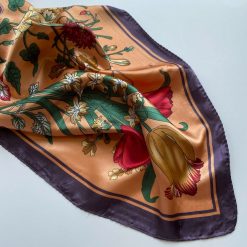 Risque Spring 2022 Collection LAGUNA Daisy Tulip Print Scarf