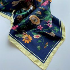 Risque Spring 2022 Collection LAGUNA Daisy Tulip Print Scarf