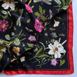 Risque Spring 2022 Collection LAGUNA Daisy Tulip Print Scarf