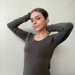 Coast To Coast Clothing Bamboo Scoop Neck L/S Top