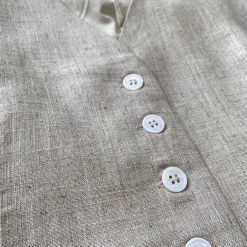 Risqué Clothing LENNA Linen Vest