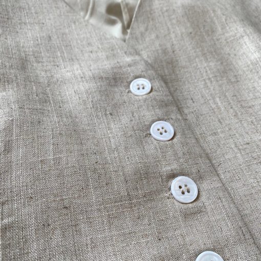 Risqué Clothing LENNA Linen Vest