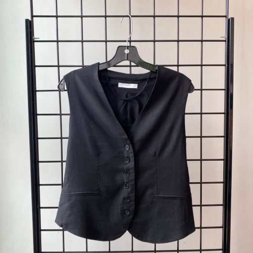 Risqué Clothing LENNA Linen Vest