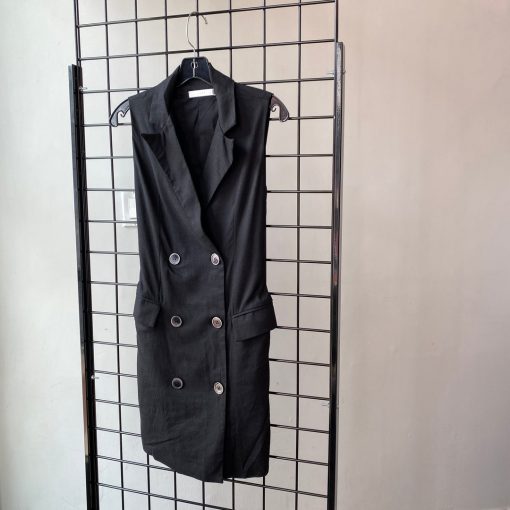 Risqué Clothing KIAH Long Linen Vest