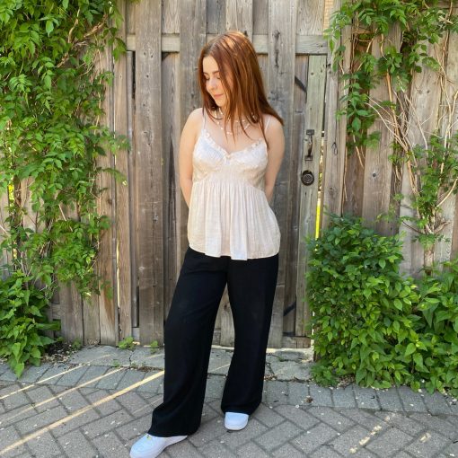 Risque Clothing ANTOINE Smocked Front Tank